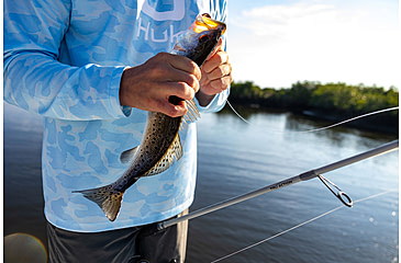 Image of HUK Performance Fishing Icon Printed Crew - Mens