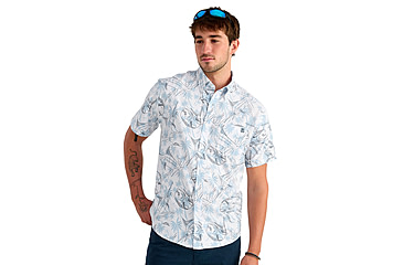 Image of HUK Performance Fishing Kona Kc Printed Shirt - Mens