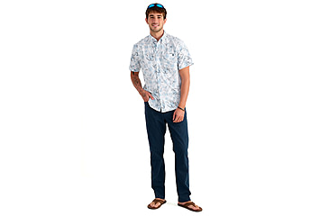 Image of HUK Performance Fishing Kona Kc Printed Shirt - Mens