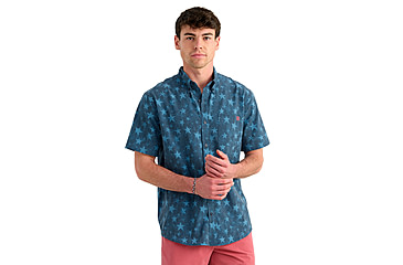 Image of HUK Performance Fishing Kona Kc Printed Shirt - Mens