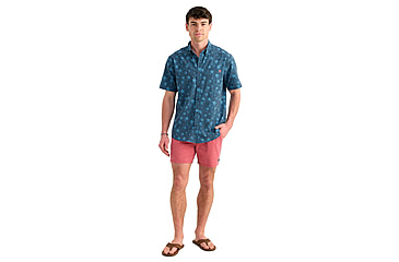 Image of HUK Performance Fishing Kona Kc Printed Shirt - Mens