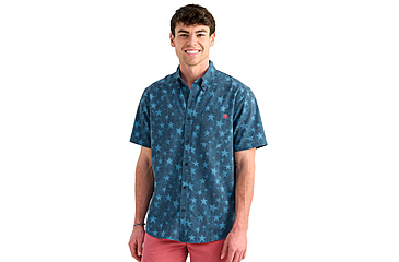 Image of HUK Performance Fishing Kona Kc Printed Shirt - Mens