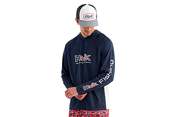 Image of HUK Performance Fishing Pursuit Americana Fill Hoodie - Mens