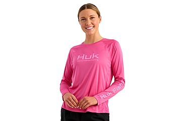 Image of HUK Performance Fishing Pursuit Crew Solid - Womens