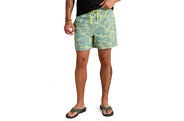 Image of HUK Performance Fishing Pursuit Printed Volley Short - Mens