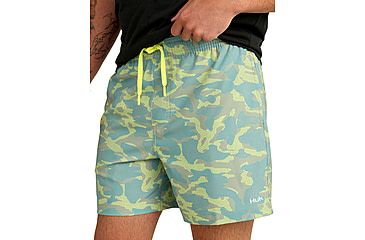 Image of HUK Performance Fishing Pursuit Printed Volley Short - Mens