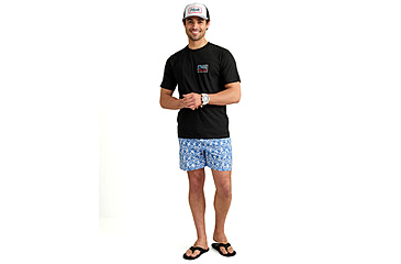 Image of HUK Performance Fishing Pursuit Printed Volley Short - Mens