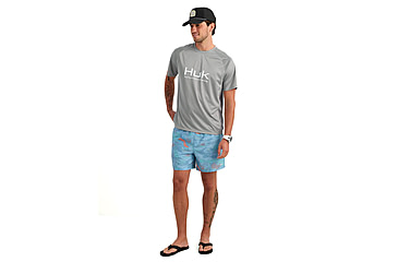 Image of HUK Performance Fishing Pursuit Short Sleeve Crew - Mens