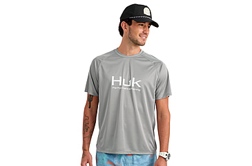 Image of HUK Performance Fishing Pursuit Short Sleeve Crew - Mens