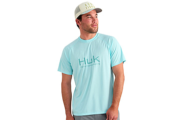 Image of HUK Performance Fishing Pursuit Short Sleeve Crew - Mens