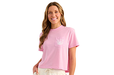 Image of HUK Performance Fishing Raised On Waves Pocket Tee - Womens