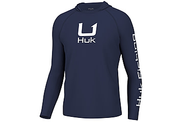 Image of HUK Performance Fishing Icon Hoodie - Mens, Naval Academy, S, H1200574-413-S