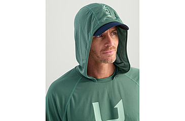 Image of HUK Performance Fishing Icon Hoodie - Mens, North Atlantic, Extra Large, H1200574-365-XL