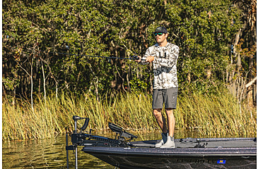 Image of HUK Performance Fishing Icon Kc Printed Hoodie, Moss2, 2XL, H1200585-317-XXL