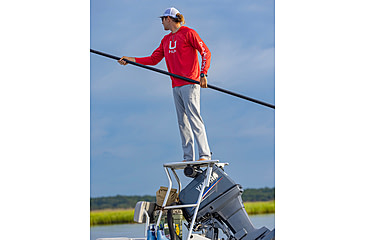 Image of HUK Performance Fishing Icon Long Sleve Crew - Mens, Channel Marker, Extra Large, H1200573-624-XL
