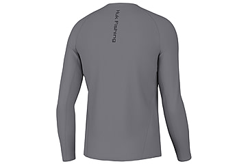 Image of HUK Performance Fishing Icon LS Crew Shirt - Mens, Night Owl, M, H1200573-016-M