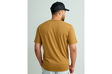 Image of HUK Performance Fishing Logo Tee - Mens, Sand Piper, Medium, H1000390-217-M