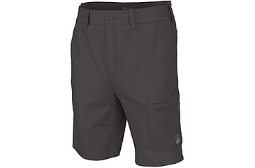 Image of HUK Performance Fishing Next Level 10.5in Shorts - Men's, Iron, Extra Large, H2000171-010-XL