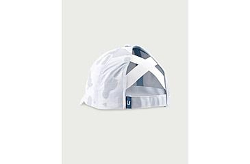 Image of HUK Performance Fishing Pony Tail Ball Cap Kc Print - Womens, Sky, 1, H6300064-437-1