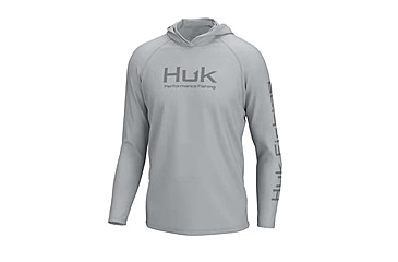 Image of HUK Performance Fishing Pursuit Performance Hoodie - Mens, Harbor Mist, Small, H1200525-034-S