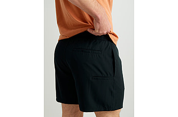 Image of HUK Performance Fishing Pursuit Printed Volley Short - Mens, Black, Small, H2000227-001-S