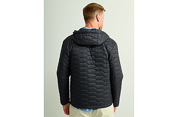 Image of HUK Performance Fishing Scale Hooded Jacket - Mens, Black, Large, H4000151-001-L