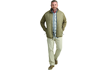Image of HUK Performance Fishing Scale Hybrid Jacket - Mens, Overland Trek, Medium, H4000158-319-M