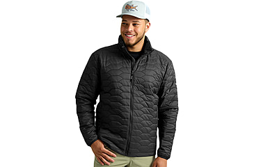 Image of HUK Performance Fishing Scale Jacket - Mens, Black, Medium, H4000156-001-M