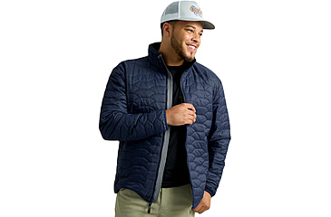 Image of HUK Performance Fishing Scale Jacket - Mens, Naval Academy, Medium, H4000156-413-M