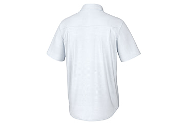 Image of HUK Performance Fishing Tide Point Short Sleeve Shirt - Men's, White, S, H1500171-100-S