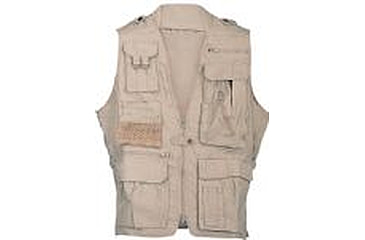 Image of Humvee Photo Safari Vest, Khaki, XXL HMV-VS-K-XXL