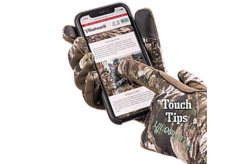 Image of Huntworth Ansted Mid Weight Hunting Glove - Womens, Plush Fleece Lined, Tarnen, Small, E-1207-L-TRN-S