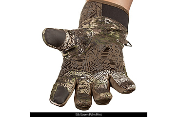 Image of Huntworth Ansted Mid Weight Plush Fleece Lined Hunting Glove - Mens, Tarnen, Medium, E-1207-TRN-M