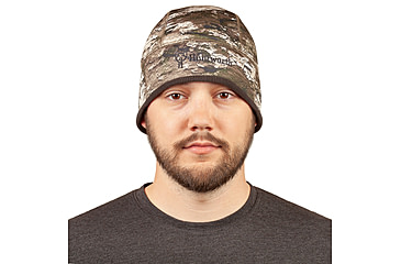 Image of Huntworth Bard Mid Weight Grid Fleece Lined Hunting Beanie - Mens, Tarnen, Medium, E-5753-TRN-M/L