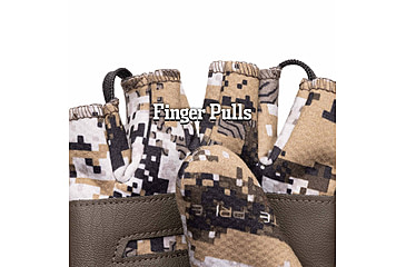 Image of Huntworth Barrow Heat Boost Windproof Softshell Hunting Glove - Mens, Disruption, Large, E-1436-DC-L