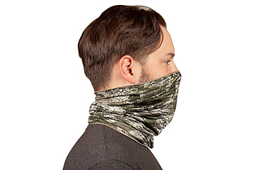 Image of Huntworth Bluffwoods Unlined Poly-Spandex Neck Tube - Mens, Tarnen, One Size, E-5752-TRN