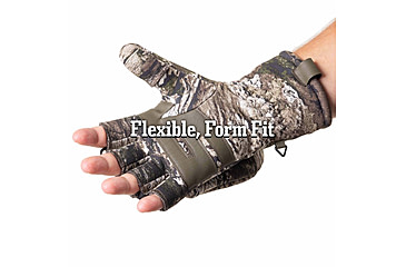 Image of Huntworth Colborne Heat Boost Windproof Hunting Pop-Top Glove - Mens, Tarnen, Medium, E-1436-TRN-M