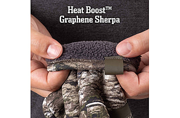 Image of Huntworth Colborne Heat Boost Windproof Hunting Pop-Top Glove - Mens, Tarnen, Medium, E-1436-TRN-M