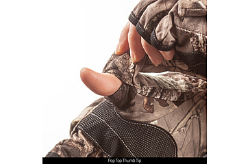 Image of Huntworth Douglas Hunting Pop Top Glove - Womens, Hidden, Large, E-06-L-HDN-L