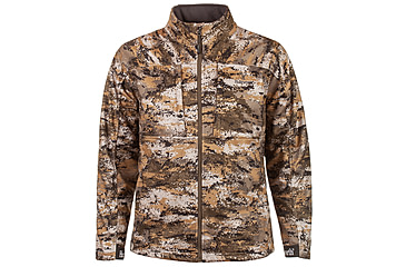 Image of Huntworth Elkins Mid Weight Windproof Soft Shell Jacket Grid Fleece Interior - Mens, Disruption, Extra Large, E-9501-DC-XL