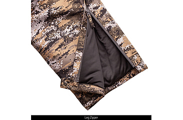 Image of Huntworth Fairbanks Heavy Weight Waterproof Sherpa-lined Bib Overalls - Mens, Disruption, Medium, E-9444-DC-M