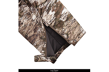 Image of Huntworth Fairbanks Heavy Weight Waterproof Sherpa-lined Bib Overalls - Mens, Tarnen, Large, E-9444-TRN-L