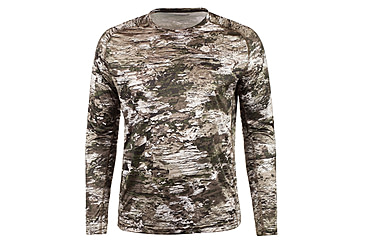 Image of Huntworth Fallon Light Weight Performance Polyester Long Sleeve Shirt - Mens, Tarnen, Extra Large, E-9333-TRN-XL