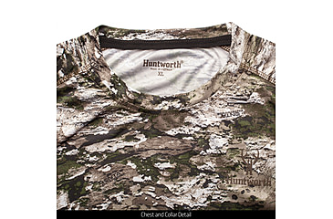 Image of Huntworth Fallon Light Weight Performance Polyester Long Sleeve Shirt - Mens, Tarnen, Extra Large, E-9333-TRN-XL