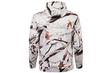 Image of Huntworth Harrison Performance Fleece Hunting Hoodie - Mens, Snow Camo Brown, Large, E-924-31SCB-L