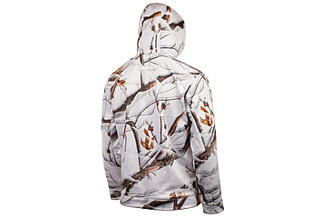 Image of Huntworth Harrison Performance Fleece Hunting Hoodie - Men's, Snow Camo, Large, E-924-31SCB-L
