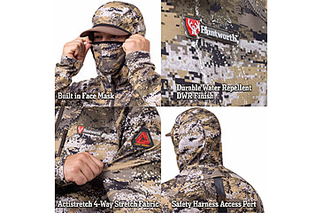 Image of Huntworth Grayling Heat Boost Heavyweight Soft Shell Hoodie - Men's, Disruption, Medium, E-9622-DC-M