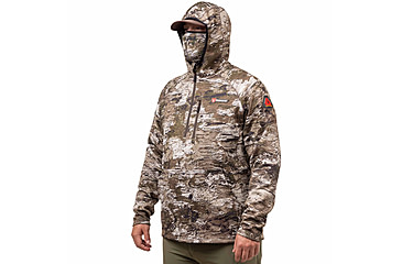 Image of Huntworth Grayling Heat Boost Heavyweight Soft Shell Hoodie - Men's, Tarnen, Large, E-9622-TRN-L