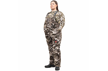 Image of Huntworth Matterhorn Heat Boost Heavyweight/Waterproof Hunting Bib Overalls - Women's, Tarnen, Large, E-9607-W-TRN-L