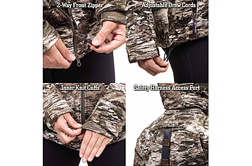 Image of Huntworth Matterhorn Heat Boost Heavyweight/Waterproof Hunting Jacket - Women's, Tarnen, Small, E-9606-W-TRN-S